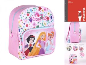Kinderrucksack Kindergartentasche Rucksack Kinder Princesses Disney Rosa 25 x 30