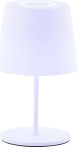 Brilliant Solar-Außentischleuchte Cappo mit USB-Anschluss 2,5W weiß