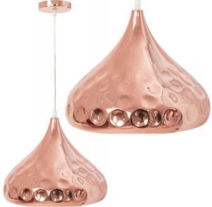 Toolight Pendellampe App270 Metall Rosa E27 1-Punkt Licht