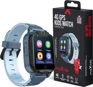 Maxlife Smartwatch für Kinder 4G MXKW-350 blau GPS WiFi