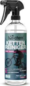 bio-chem Kettenreiniger Fahrrad flüssig - Antriebsentfetter - 750 ml - Effektiv & biologisch abbaubar - Für die materialschonende Reinigung der Fahrradkette, Kassette, Ritzel und Bremsbeläge