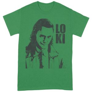 Loki - Tričko pánske/dámske unisex BI110 (XL) (írska zelená/čierna)