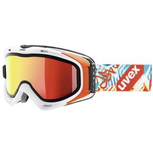 Uvex g.gl 300 TO white/orange red take off Goggles Skibrille