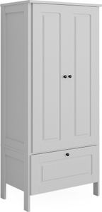 Vitalispa Kinderkleiderschrank Ajaton, 83.3 x 187 cm, Weiß