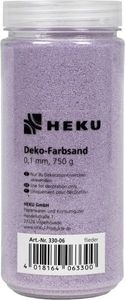 Deko-Farbsand, 0,1mm, ca. 750g, in Zylinderdose, Flieder lavendel lila Dekosand