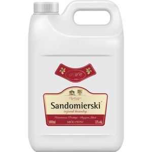 Sandomierski Trojniak Biesiadny 5 l kanister | Met Honigwein Metwein Honigmet | 5000 ml | 13% Alkohol | Ami Honey | Geschenkidee | 18+