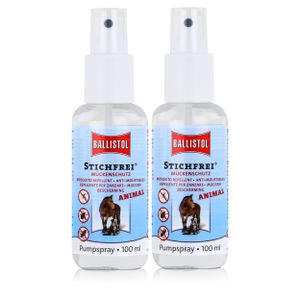 Ballistol Stichfrei Animal Pump-Spray 100 ml - Mückenschutz (2er Pack)