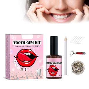 DIY Zahn Edelstein Set, Oral Zähne Edelsteine ​​Kristall Zahnschmuck Schmuck Teeth Gems Kit Für Reflektierende Zahnverzierungs