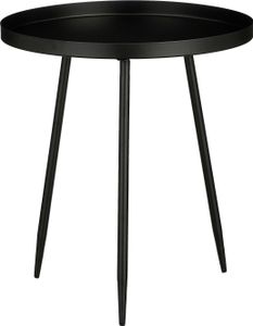 Mica Decorations Flores Beistelltisch - H44 x Ø40 cm - Metall - Schwarz