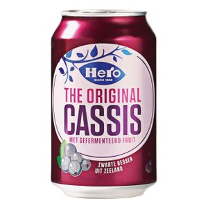 Hero Cassis Original 24 x 0,33l Dose (schwarze Jahannisbeere)