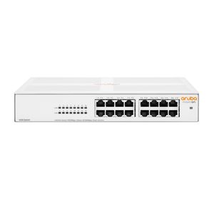 HPE Instant On 1430 16G - Niezarządzany - L2 - Gigabit Ethernet (10/100/1000) - Pełny dupleks - Montaż w szafie - 1U