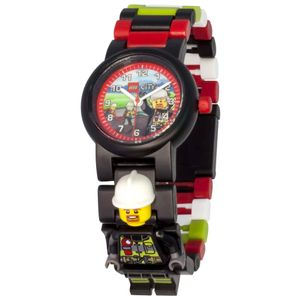 LEGO City Link Armbanduhr Feuerwehrmann Kunststoff mehrfarbig 8021209