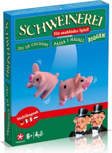 Winning Moves - Schweinerei (Neue Box) - Das Partyspiel für Kinder, Familien und Erwachsene - Alter 8+ - Deutsch