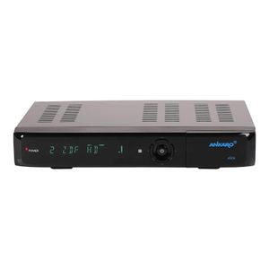 Ankaro AVA Digitaler UHD 4K Satelliten Receiver DVB-S2X H.265 mit alphanumerischem Display und USB Aufnahmefunktion, schwarz,  wie NEU