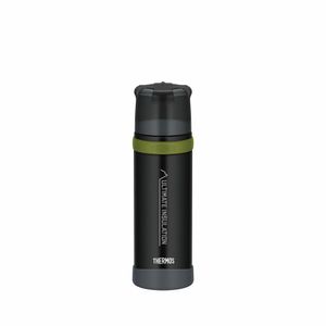 Thermos Iso. Fla. MOUNTAIN charcoal black 0,5l 4015.232.050