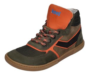 KOEL Barefoot Teenager Sneakers - DANISH NAPPA - khaki, Größe:40 EU