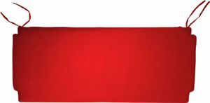 Bankauflage 115cm x 44cm für Gartenbank Cremona TB-1042 Rot