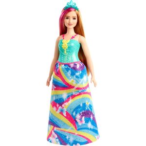 Barbie Dreamtopia Prinzessinnen-Puppe (rotblond und pinkfarbenes Haar)