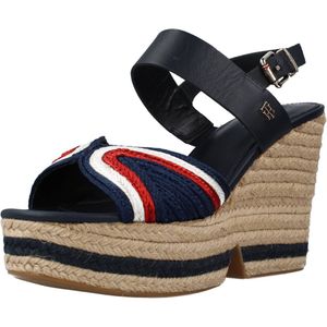 TOMMY HILFIGER ARTISANAL HIGH WEDGE Blau