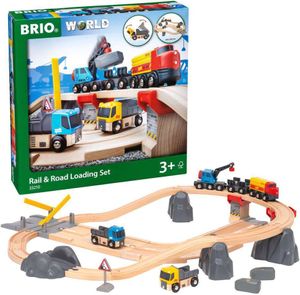 Steinverlade Set, Straßen & Schienen BRIO 63321000