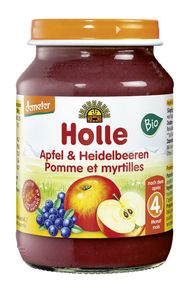 Holle baby food GmbH - Apfel & Heidelbeeren - 90g