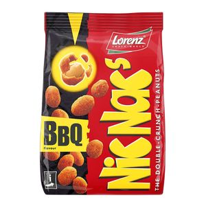 Lorenz NicNacs BBQ Flavour Double Crunch Peanuts Knabbersnack 110g
