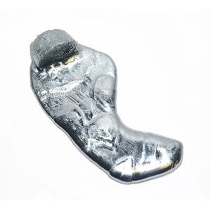 Metal Gallium RESTEQ 20g czystość 99,99% metal topniejący w rękach do nauki eksperymentów i kolekcji