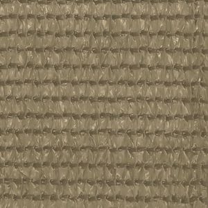 vidaXL Zeltteppich Taupe 400x700 cm HDPE