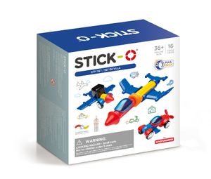 Magformers Stick-O city sada 16 kusů