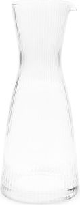 HOMLA Sklenená karafa LYNN s drážkami 1 liter