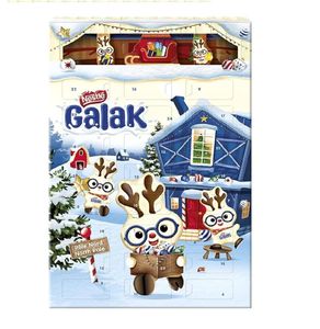 Nestlé Galak Adventskalender weiße Schokolade 197 g