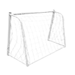 Futbalová sieť - futbalová bránka - bránková stena - spoločenská bránková sieť na športový tréning a hry - vhodná pre dospelých a deti - 365 × 182 × 120 cm