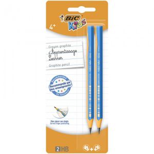 Ołówek HB bez gumki Kids Evolution BIC blister 2szt