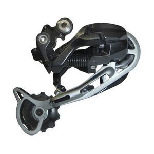 SHIMANO RD-M592 Deore Schaltwerk SGS, 9-fach, Shadow, schwarz/silber