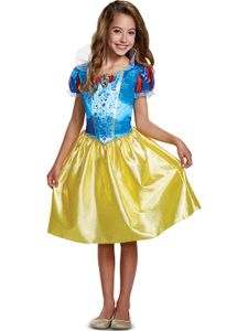 Kinderparty Disney Princess Schneewittchen Kinderkostüm Classic S (4-6 Jahre) Kinderkostüme 100% Polyester Prinzessin PTY_Karneval Mädchenkostüme