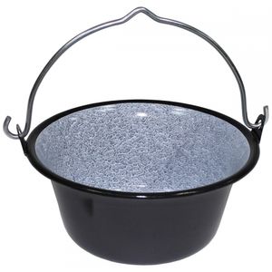Ungarischer Gulaschkessel Email 4 Liter