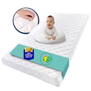 Kindermatratze 70x140 cm mit waschbarem Bezug | hochwertige Kaltschaum-Matratze für Kinderbett