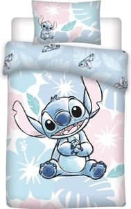 Lilo & Stitch Baumwolle Bettbezug – Bettwäsche Set 100 x 140 cm + 40 x 60 cm für Kinder
