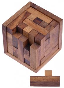 Packwürfel 125-3D Cube S - 3D Puzzle - Knobelspiel mit 25 Bausteinen