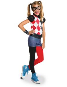 kostüm SHG - Harley Quinn Mädchen Größe 140