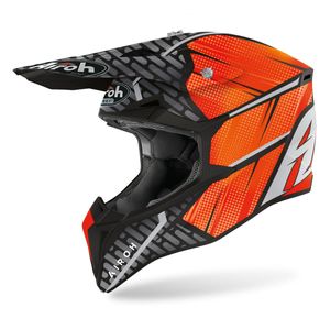 Airoh Wraap Idol Motocross Helm (Orange Matt,M (57/58))
