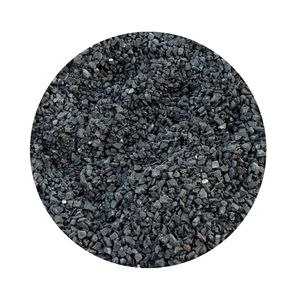Basaltsplitt 2-5 mm - Ziersplitt aus schwarzem Basalt, vielseitig verwendbar in Garten, Hof & Wegen, gewaschen & naturbelassen, Deko- und Teichkies