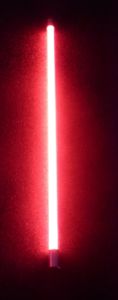9635 LED Leuchtstab K-Röhre 24 Watt Länge 1,53 m IP-20 Kunststoff Rot