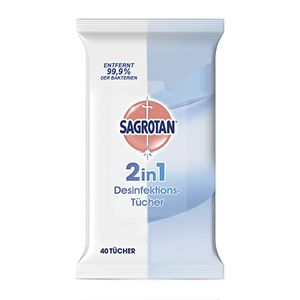 Sagrotan 2in1 Desinfektions-Tücher 40 Stück