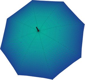 doppler Stockregenschirm Regenschirm Fiber Flex AC Strong Blue mehrfarbig