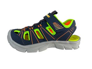 Skechers sandał dziecięcy RELIX-VALDER 406520L/NVLM NAVY/LIME, rozmiar 27 - 39, sandał do wody