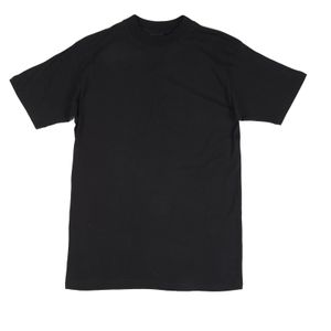 HOM Herren T-Shirt Crew Neck - Tee Shirt Harro New, kurzarm, Rundhals, einfarbig schwarz S (Small)