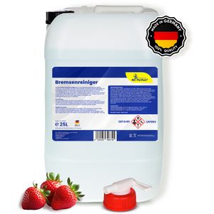 Mr. Perfect® - Bremsenreiniger 25 l | Bremsenpflege im praktischen 25 l Tank | Schnelle und effektive Reinigung | Acetonfrei | Idealer Werkstattreiniger | Extrem Kurze Verdunstungszeit