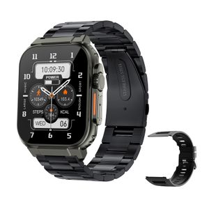 A70 1,96 Zoll Smartwatch IP68 Wasserdichte Sportuhr BT5.0 Intelligente Uhr Fitness Tracker Multifunktionsuhr Kompatibel mit Android4.4/iOS8.0