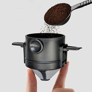 Kaffeebereiter Falbare Kaffee Filter wiederverwendbarer Kegel-Kaffeetropffilter